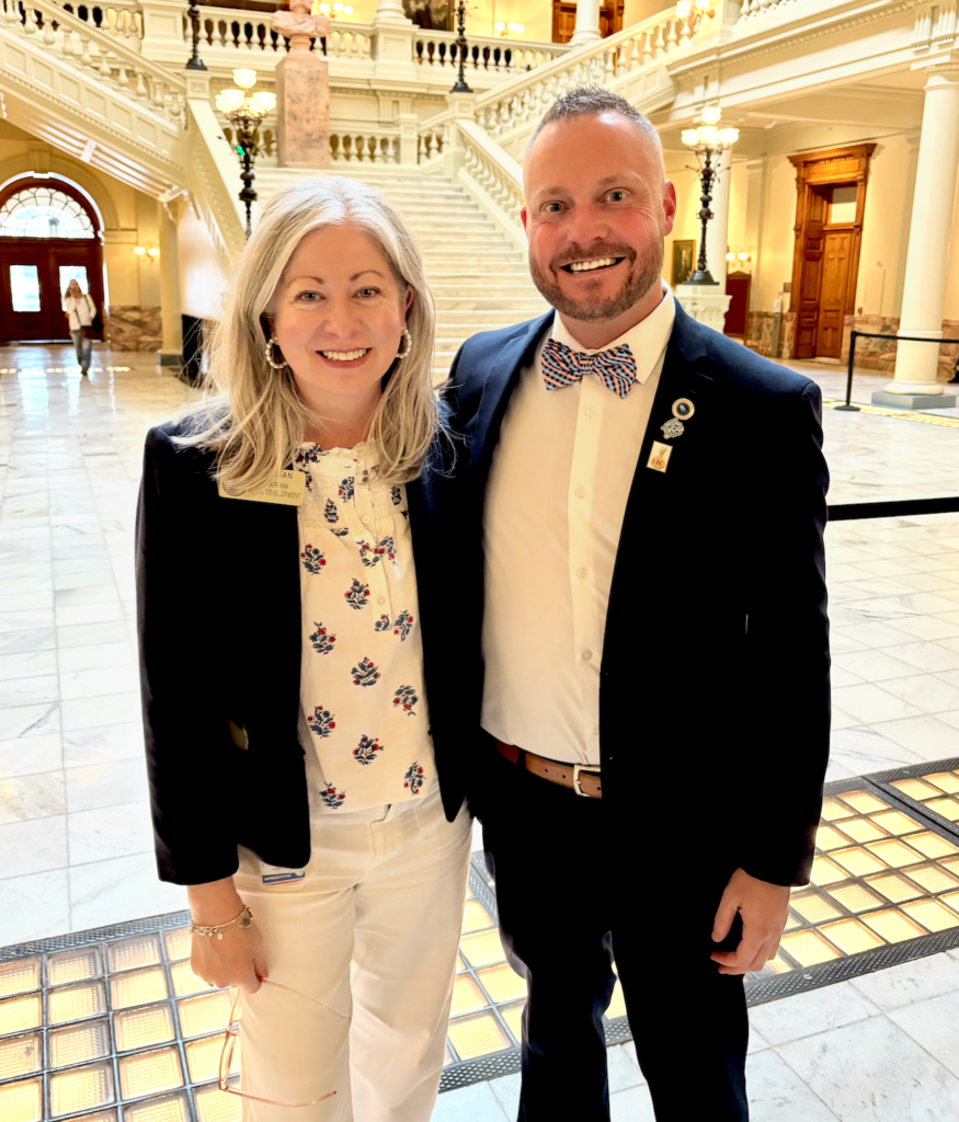 Georgia State Rep. Leesa Hagan and Jason Colbert of Vidalia